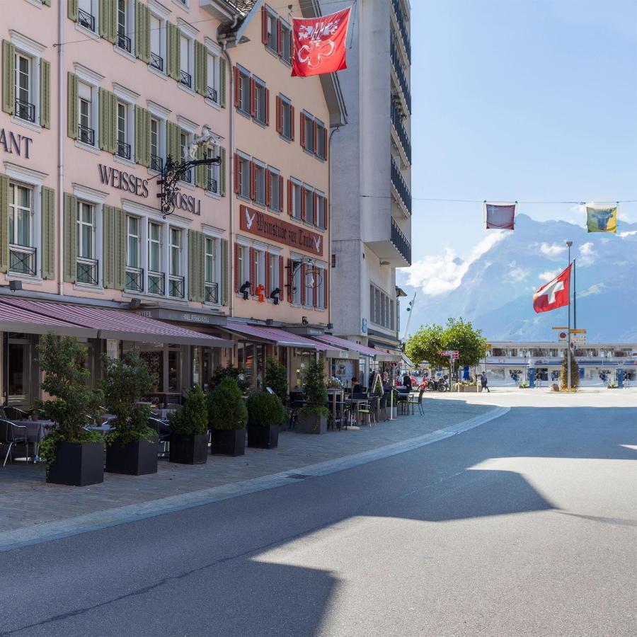 Weisses Roessli Swiss Quality Hotel Бруннен Экстерьер фото