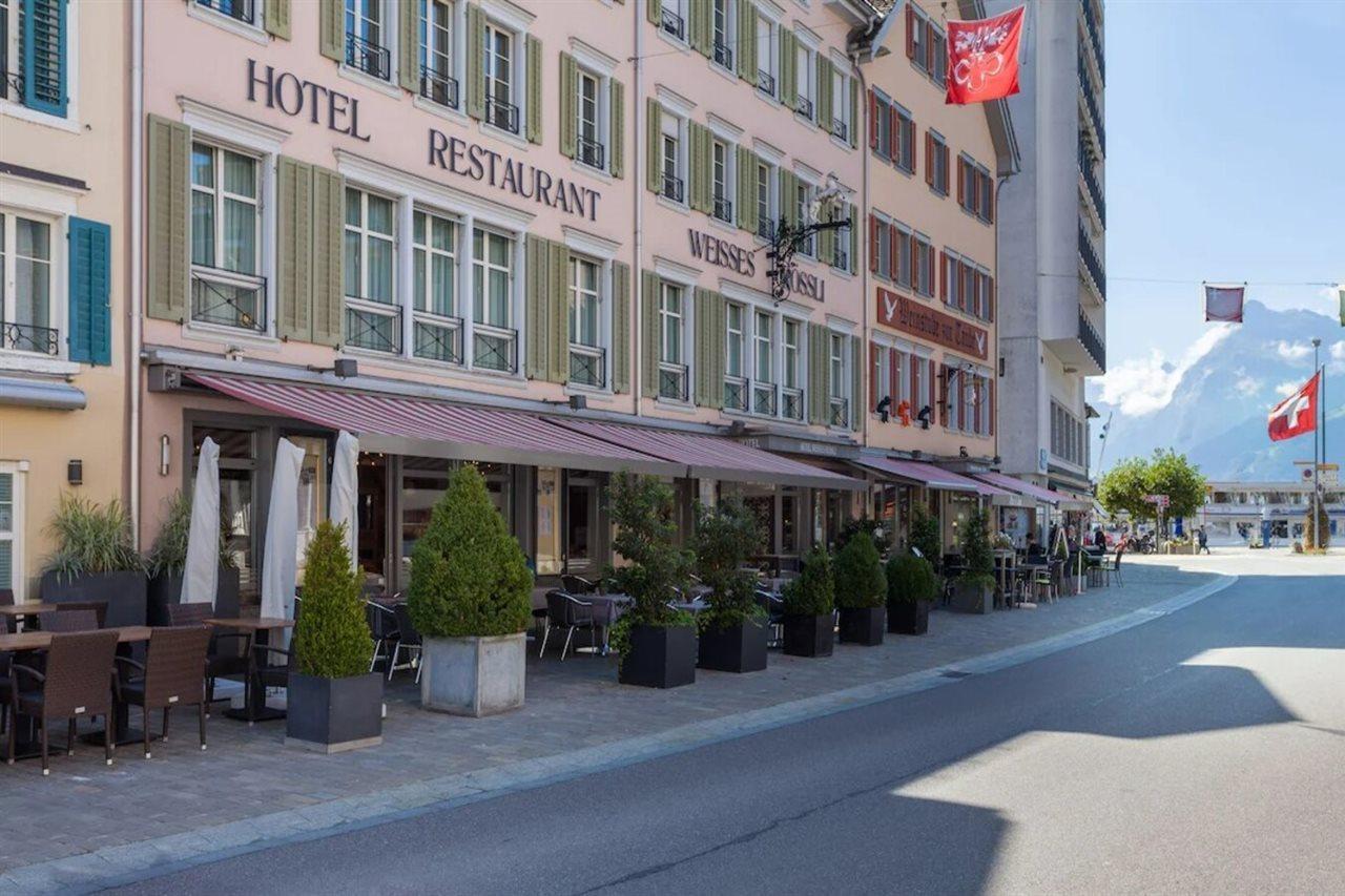 Weisses Roessli Swiss Quality Hotel Бруннен Экстерьер фото