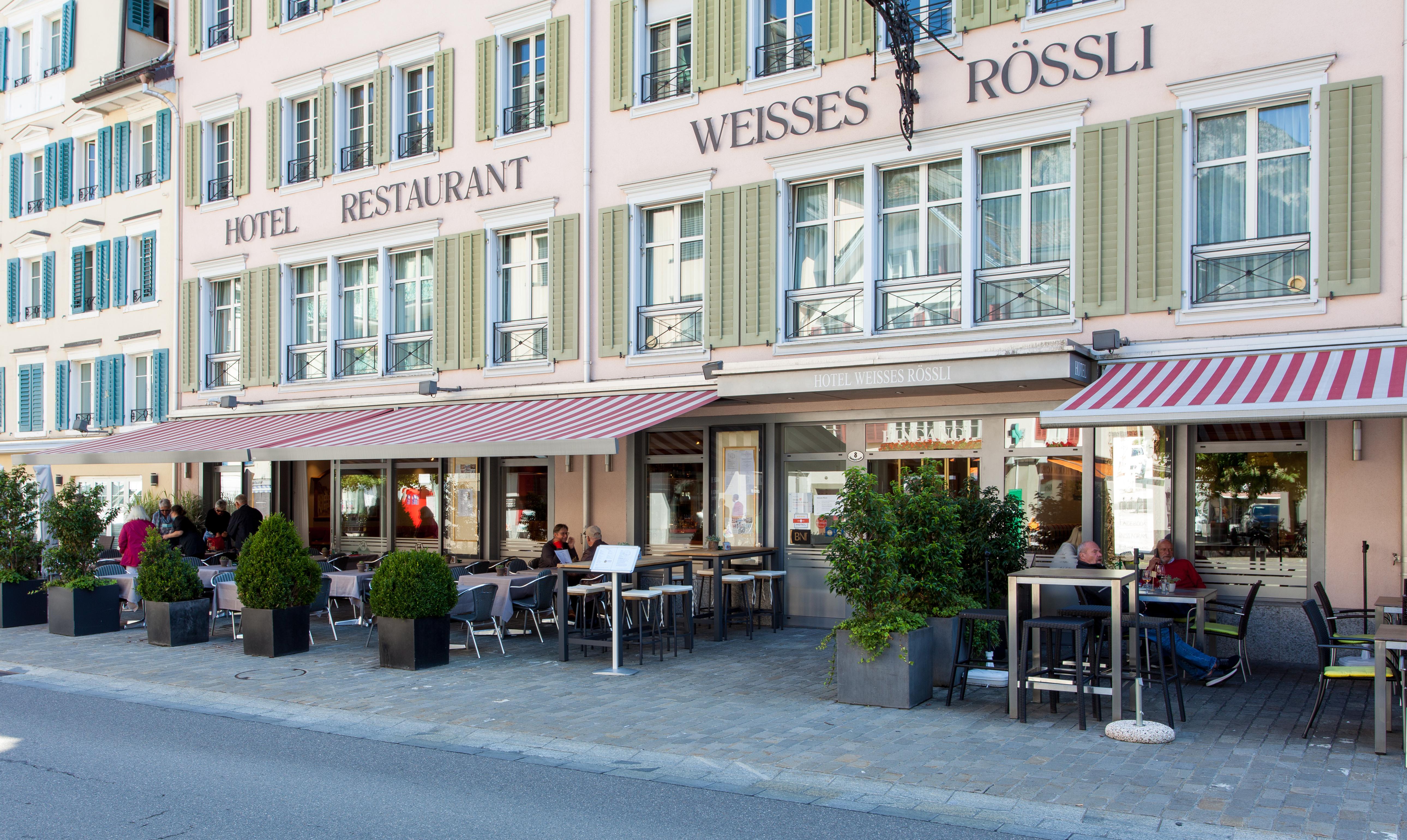 Weisses Roessli Swiss Quality Hotel Бруннен Экстерьер фото